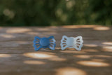 Frigg Lucky Symmetrical Silicone Baby Pacifier 6M-18M ,Pack of 2 , Ocean View / Sage - Size 2