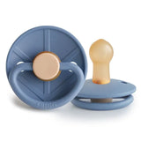 Frigg Little Viking Latex Baby Pacifier 0M-6M ,Pack of 1 , Harald Ocean View - Size 1