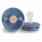 Frigg Little Viking Silicone Baby Pacifier 0M-6M ,Pack of 1 , Harald Ocean View - Size 1
