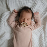 Frigg Round Silicone Baby Pacifier 0M-6M Pack of 6 Earhty Wonder - Size 1