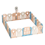Lovely Baby Kids Playpen With Basketball Hoop - 24pcs