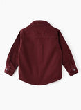 Jam Shirt - Maroon - Laadlee