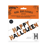 Eurowrap Happy Halloween Foil Balloon