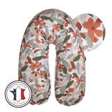 Candide 2-in-1 Maternity and Nursing Pillow - Nude - Flowers