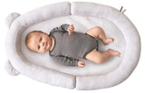 Candide Cotton Air Circulation Baby Sleeping Nest - Grey/ White