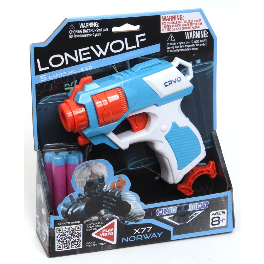 Cryo Agent Lone Wolf Blaster - Laadlee