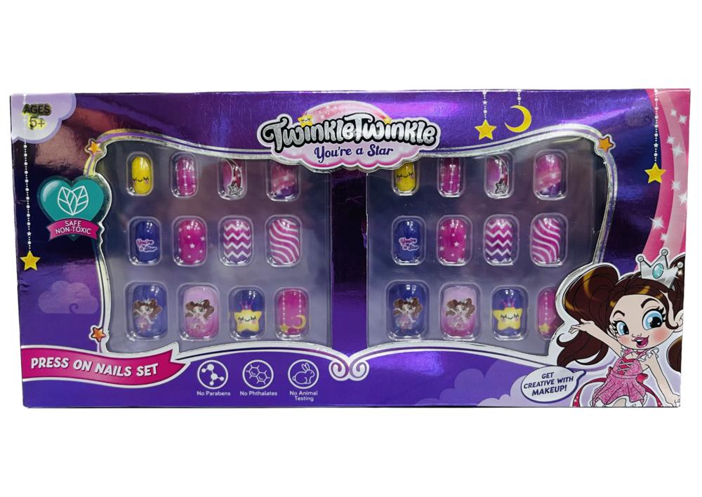 Twinkle Twinkle Press On Nails - Laadlee