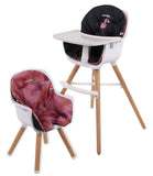 Nania PAULETTE 2 in 1 High Chair - Flamingo