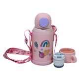 Stem Luck Water Bottle with Strap and Holder (Assorted Color) 500ml