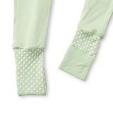 Anvi Baby Organic Zipper Sleepsuit - Light Mint