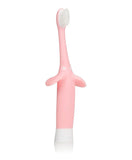 Dr. Brown's Infant-To-Toddler Elephant Toothbrush - Pink - Laadlee