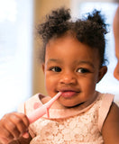 Dr. Brown's Infant-To-Toddler Elephant Toothbrush - Pink - Laadlee