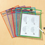 Learning Resources Write And Wipe Pockets (Set Of 5)