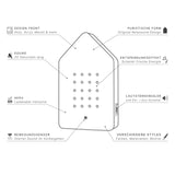 Zwitscherbox Birdy Relaxing Sound Box - Stainless Steel