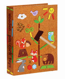 Andreu Toys Wooden Pin-Cork Forest Friends Tap A Shape Set - Laadlee