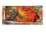 Primal Clash Gorilla Vs. T-Rex