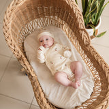 Tickle Tickle Red Olea Organic Fullsleeve Kimono Bodysuit - Laadlee