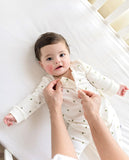 Tickle Tickle Desert Spiky Organic Zipup Sleepsuit - Laadlee