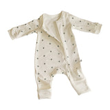 Tickle Tickle Desert Spiky Organic Zipup Sleepsuit - Laadlee