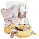 Tickle Tickle Newborn Essentials Organic Gift Hamper - Toby Turtle - Laadlee