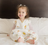 Tickle Tickle Organic Cotton Sleeping Bag With Feet - Happy Gelato