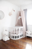 Babyhood Kaylula Sova Classic Cot - White