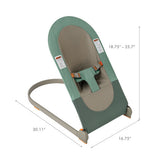 Boon Slant Adjustable Infant Bouncer - Dark Green