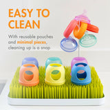 Boon Nursh Silicone Pouch Bottles 4oz (118ml) Pack of 3