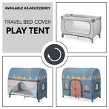 Hauck Sleep N Play Go Plus Travel Cot - Dusty Blue