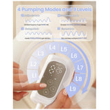 NCVI Ultra-Light Wearable Breastfeeding Pump Hands-Free