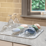 Ubbi Microfiber Drying Mat - Gray (Pack of 2)