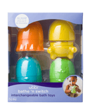 Ubbi Interchangeable Bath Toys - Pack of 4