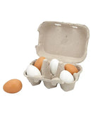 Viga Wooden Eggs - 6Pcs