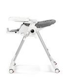 Peg Perego Prima Pappa Follow Me Baby High Chair - Wonder Grey