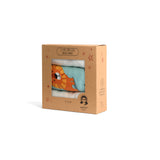 Anvi Baby Set of 3 Organic Bamboo Burp & Bib Cloth - Lion hearted