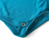 Anvi Baby Organic Bamboo Spandex Bodysuit - Blue