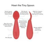 ezpz Tiny Spoon - Indigo (Pack of 2)