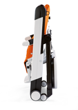 Peg Perego Siesta Follow Me Multifunction Ultra Compact High Chair - Arancia/ Orange