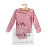 Anvi Baby Bamboo Spandex Pajama 18m-24m - Lilac