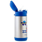 Stephen Joseph Transportation Double Wall Insulated Stainless Steel Bottle 350ml