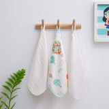 Anvi Baby Set of 3 Organic Bamboo Face Cloth - Balloons