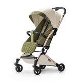 Youbi Toddler German Travel Light Stroller - Olive with New Born Attachment