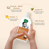 Mother Sparsh Milky Soft Baby Wash, Shampoo & Lotion 200ml - Pack of 3 - Laadlee