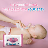 Cool & Cool Baby Wipes - 12pcs