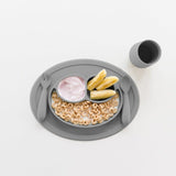 ezpz Mini Feeding Set - Grey