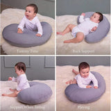 Pharmedoc My Little Bean Nursing Pillow - Dark Grey - Laadlee