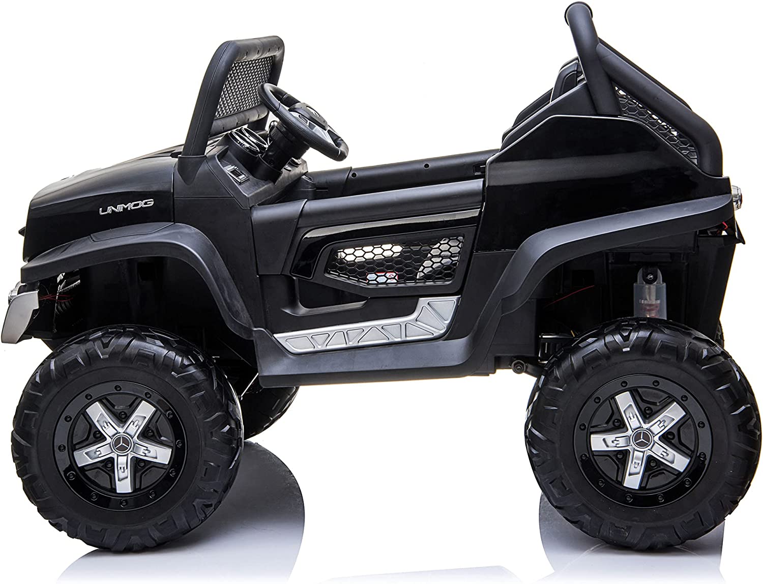 megastar-24v-licensed-mercedes-benz-unimog-black-1