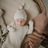 Mushie Crib Sheet Small Retro Stripes - Laadlee