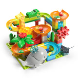 Feelo Whale Slide Run Big Building Blocks - 97pcs