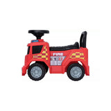 Evo Fire Engine Foot to Floor Ride on - Red & Black